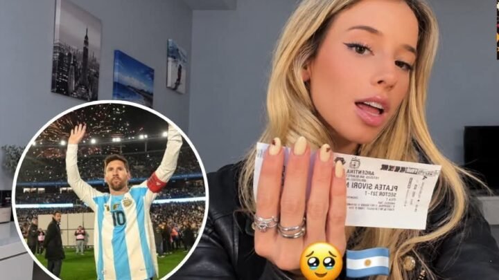 Zoe Bogach pagó una fortuna para ver a Messi en la Selección y no se arrepiente: "desembolsó un millón de pesos"