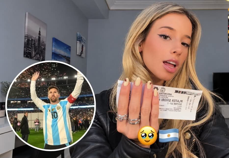 Zoe Bogach pagó una fortuna para ver a Messi en la Selección y no se arrepiente: "desembolsó un millón de pesos"