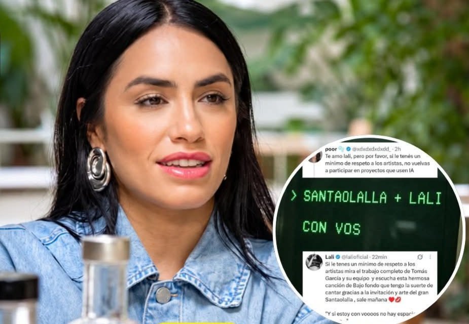 Lali Espósito cruzó con furia a una seguidora que cuestionó su nuevo proyecto con Bajofondo: “Si le tenés un mínimo de