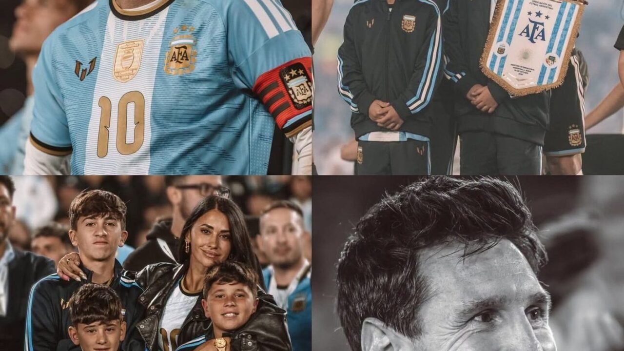 Lionel Messi emotivo mensaje Anto Roccuzzo partido Selección
