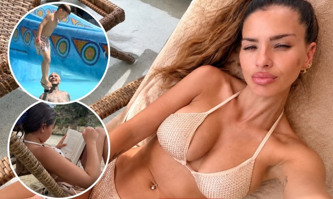 La China Suárez disfruta de unas vacaciones familiares en México junto a Mauro Icardi y sus hijos
