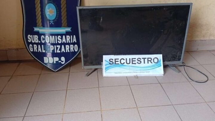 televisor robado