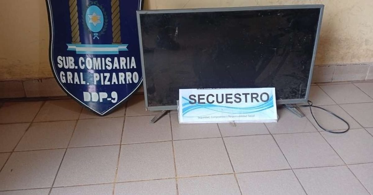 televisor robado
