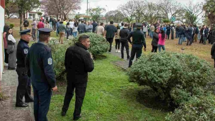 simulacro de evacuación