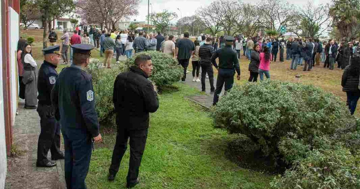 simulacro de evacuación