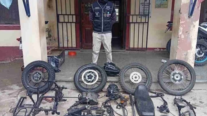 secuestraron motopartes
