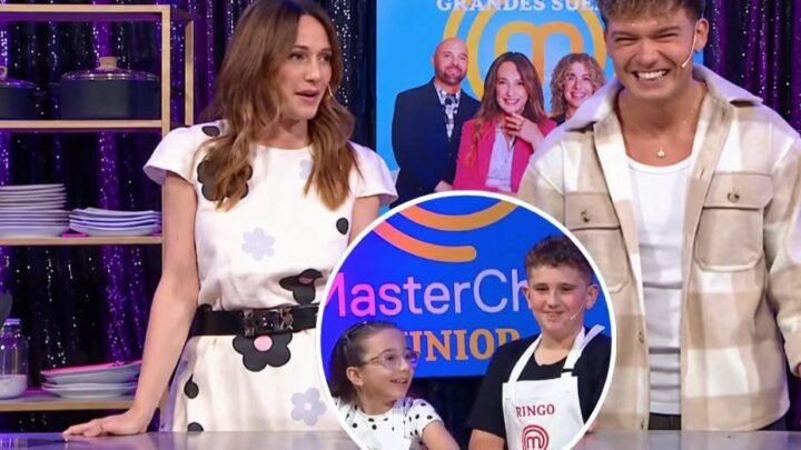 Vero Lozano e Ian Lucas palpitan el estreno de MasterChef Junior: la emoción y los nervios a flor de piel