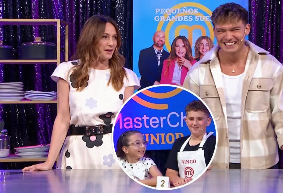 Vero Lozano e Ian Lucas palpitan el estreno de MasterChef Junior: la emoción y los nervios a flor de piel