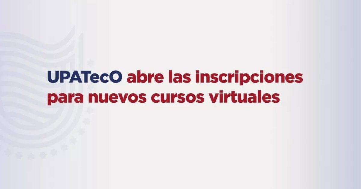 cursos virtuales UPATecO