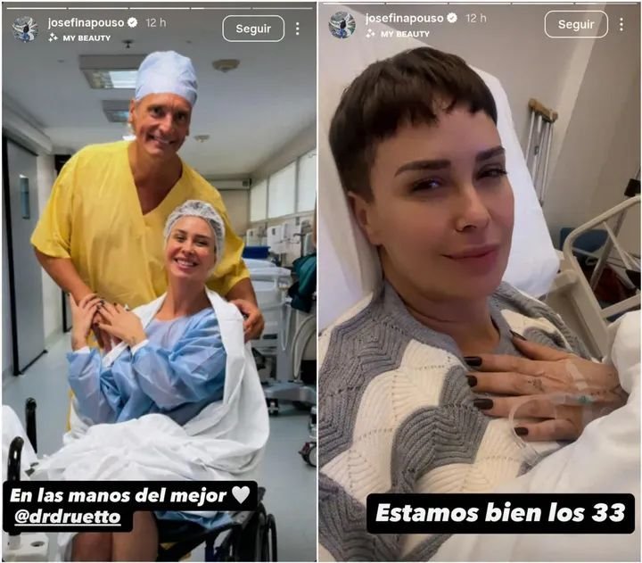 Josefina Pouso pasó por el quirófano: los detalles de su cirugía de rodilla