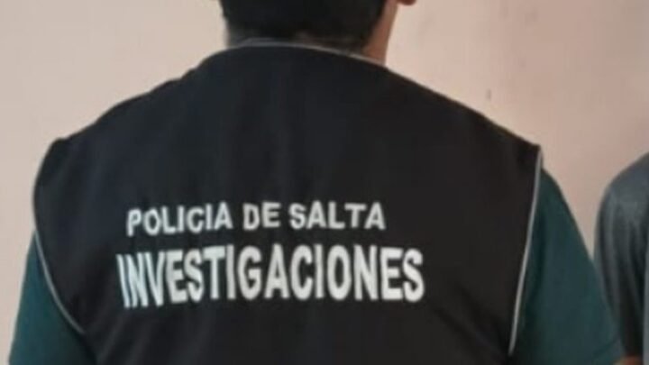 detenido en barrio Santa Cecilia