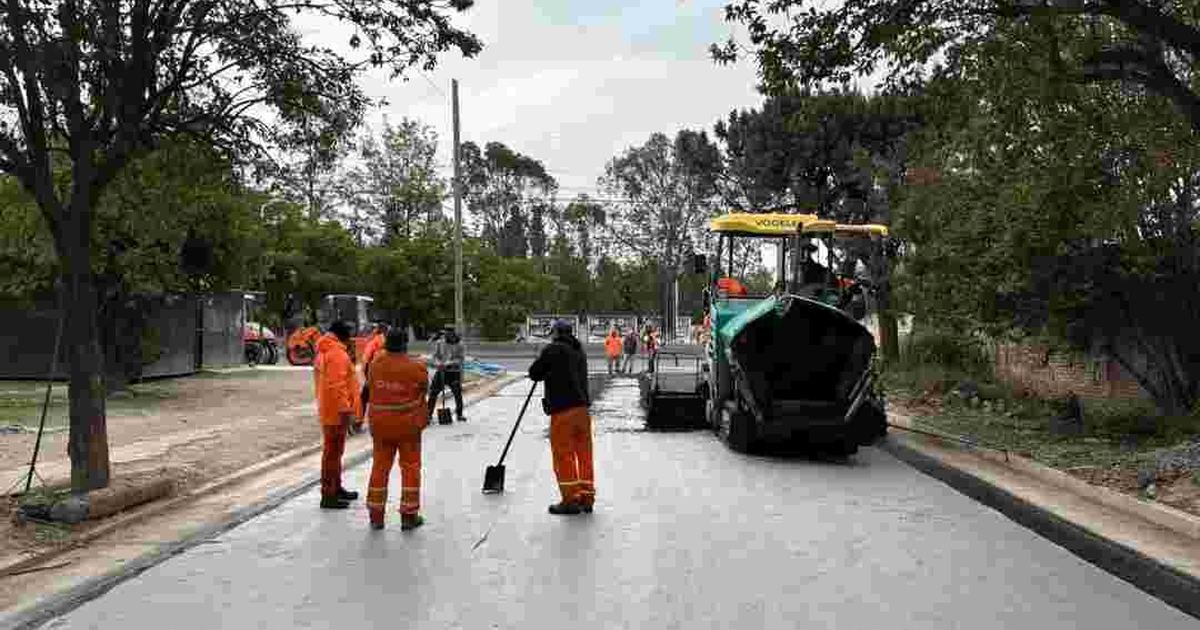 pavimentación calle Celestino Burgos