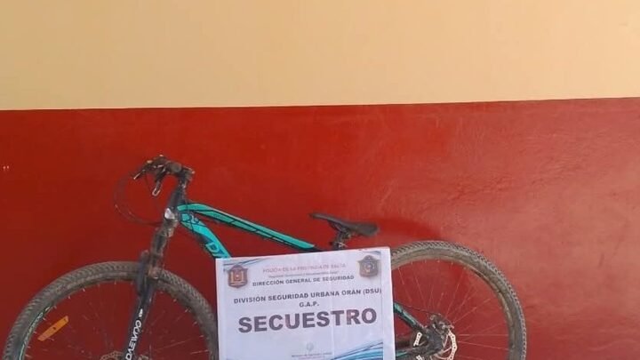 robo de bicicleta en Oran