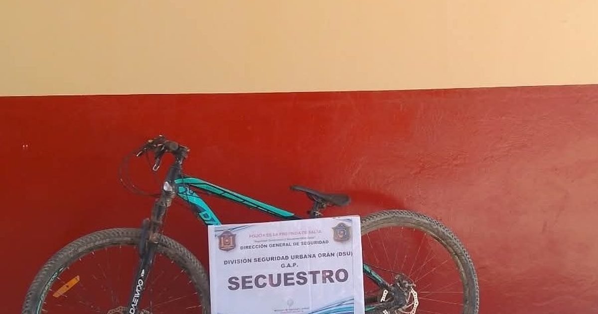 robo de bicicleta en Oran