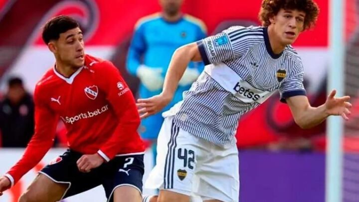 Boca venció a Independiente en Avellaneda con un gol agónico y es el nuevo líder de la Tabla Anual