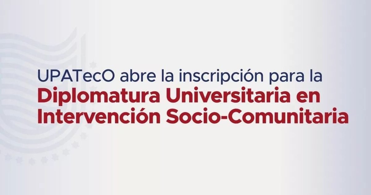 Diplomatura en Intervencion Socio-Comunitaria