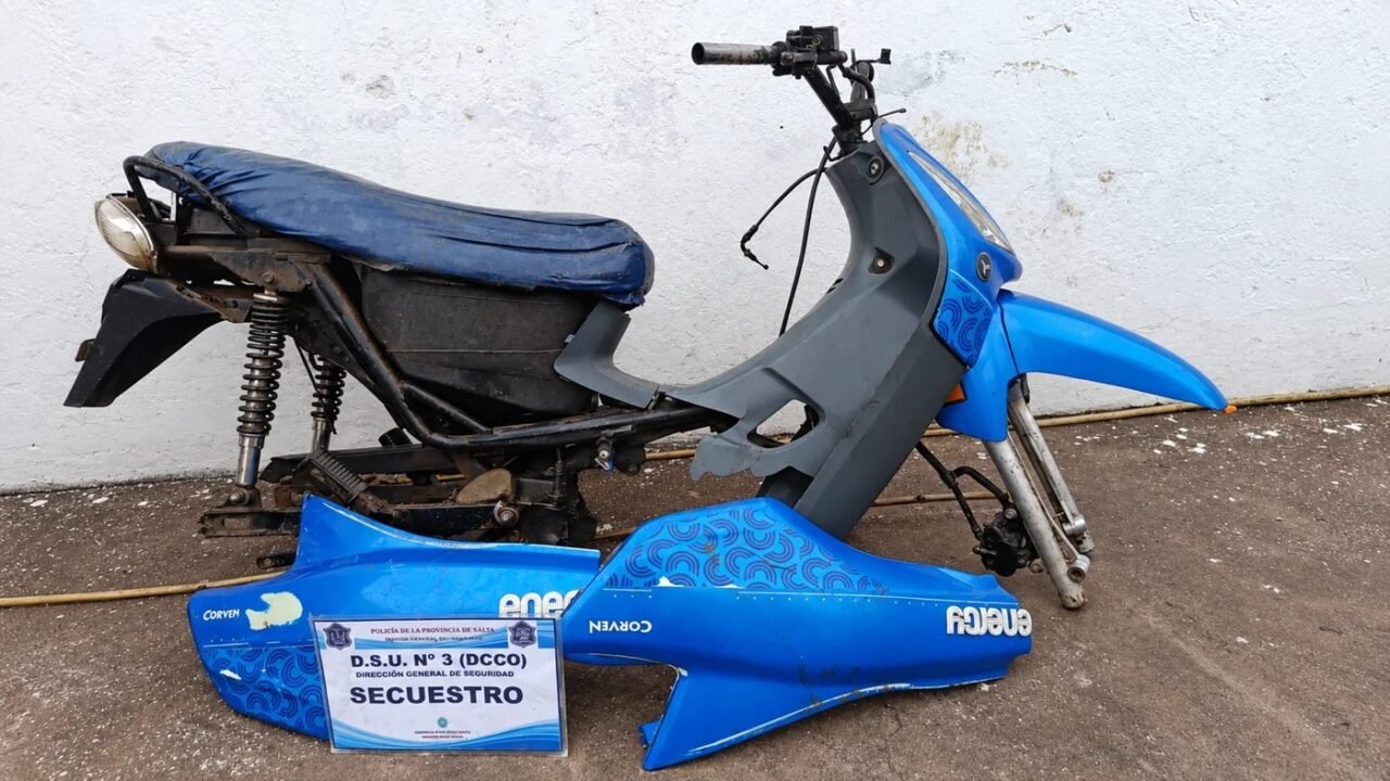Violento asalto en Metán: tres personas irán a juicio por el robo y desguace de una motocicleta