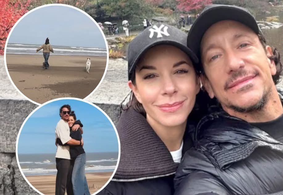 Escapada romántica: Vázquez y Dai Fernández se mostraron más unidos que nunca en la Costa Atlántica