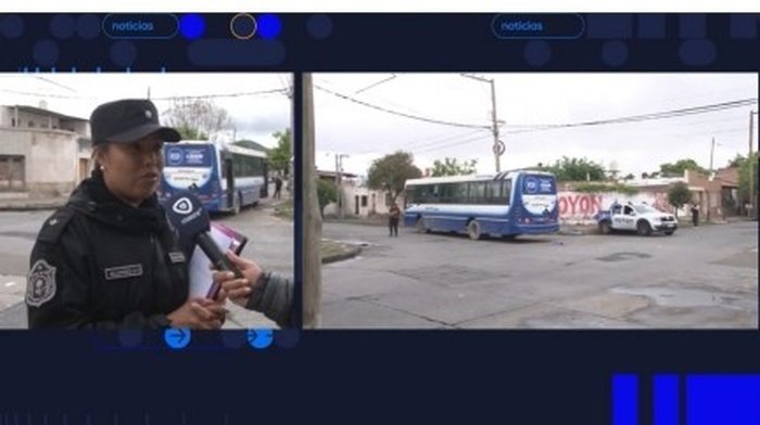 Un adolescente resultó herido tras un violento choque entre un colectivo y una camioneta