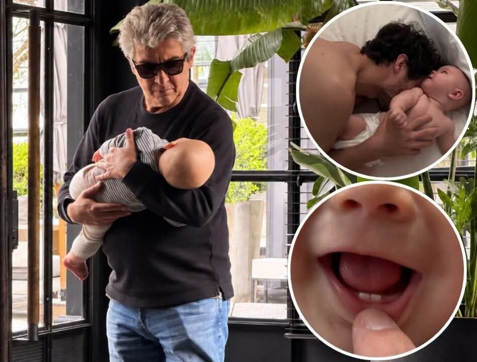 Ricardo Darín enterneció a todos: la foto más íntima junto a su nieto Dante que compartió el Chino