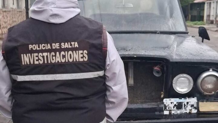 camioneta sustraída
