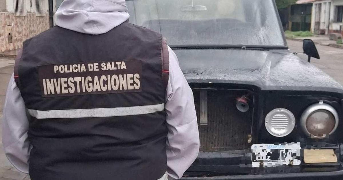 camioneta sustraída