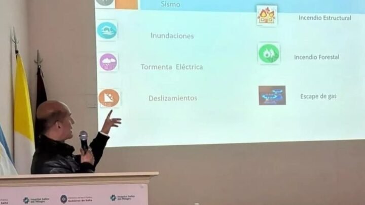 capacitación sobre sismos