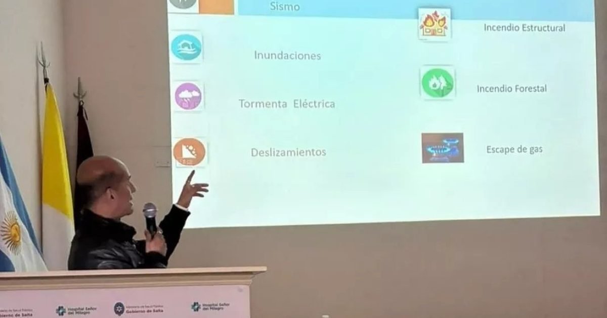capacitación sobre sismos