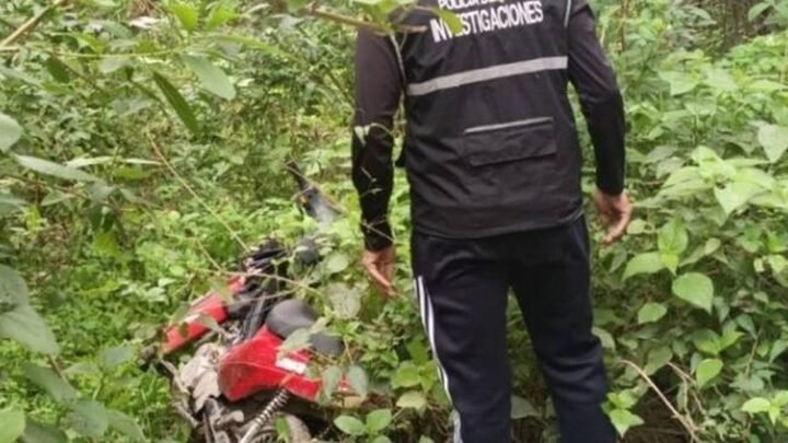 motocicleta robada