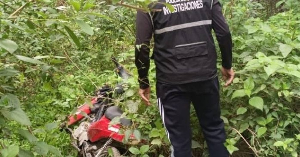 motocicleta robada