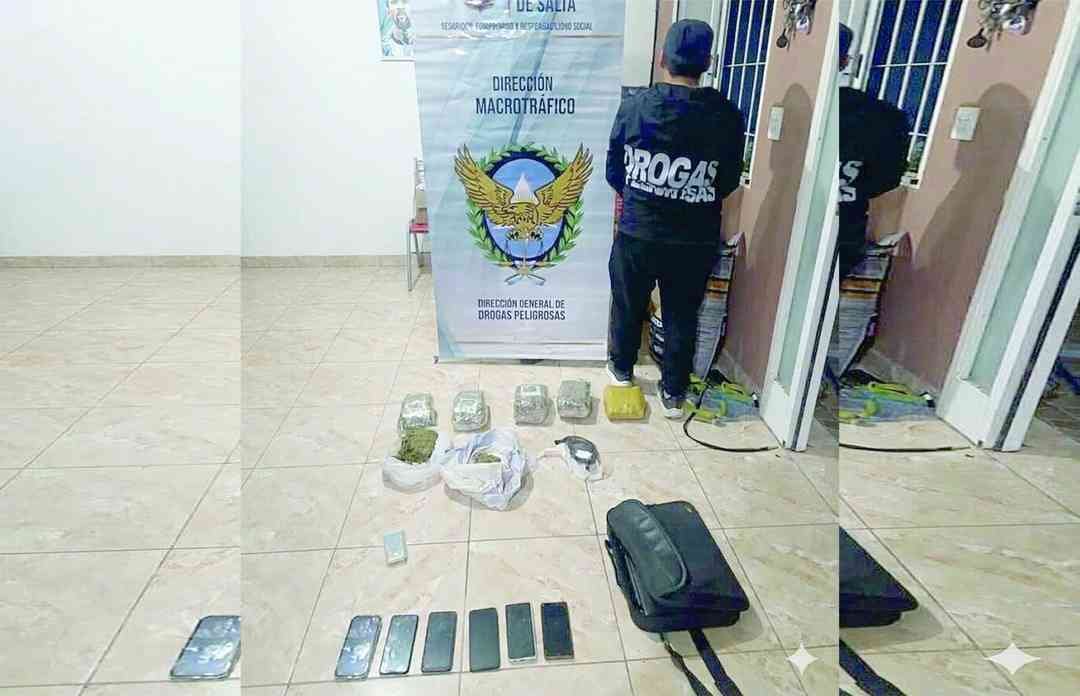 Golpe al narcotráfico: desbarataron una banda que operaba entre Salta y Tucumán