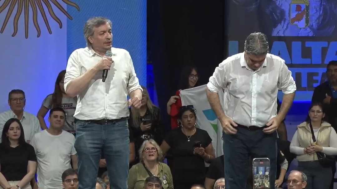 Máximo Kirchner estalló en Chaco: denunció que Cristina Kirchner está "secuestrada" y lanzó furiosos dardos a la interna