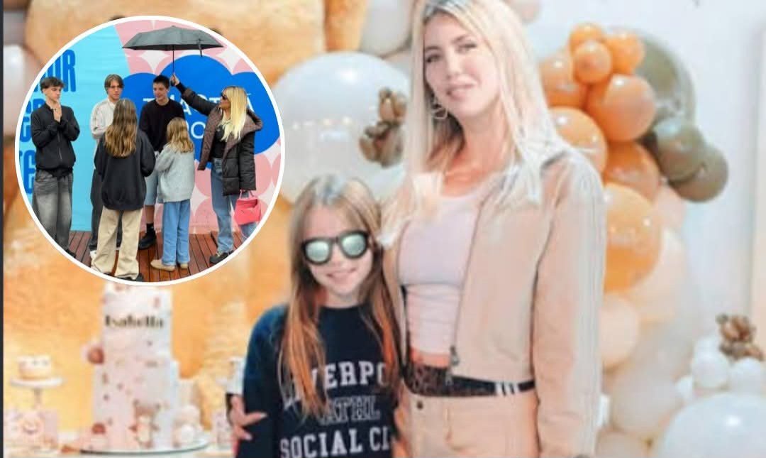 Wanda Nara celebró los 10 años de Isabella Icardi con fotos inéditas y una promesa familiar: “Daremos la vida por vos”