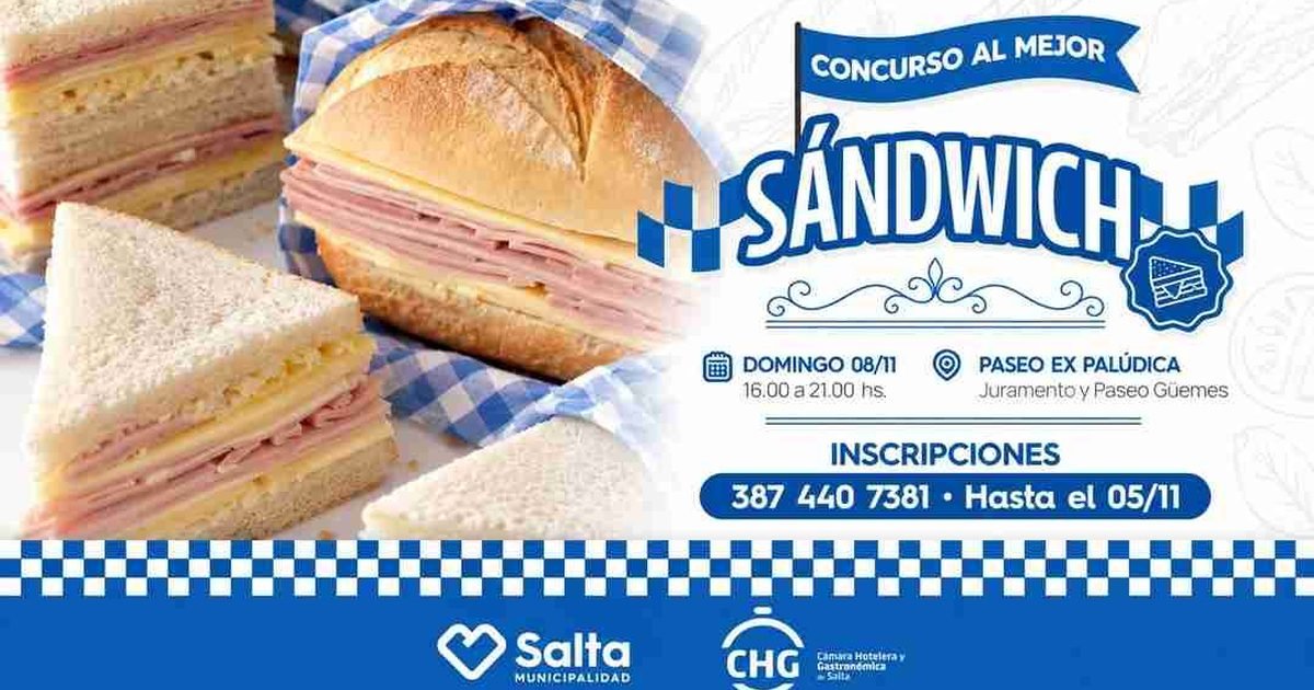 concurso mejor sandwich frio