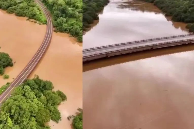 Alerta máxima en el norte de Misiones por la peligrosa crecida del río Paraná y el arroyo Piray Guazú