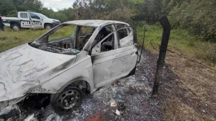 cuerpo calcinado Posadas Hallaron dentro auto investigan posible homicidio