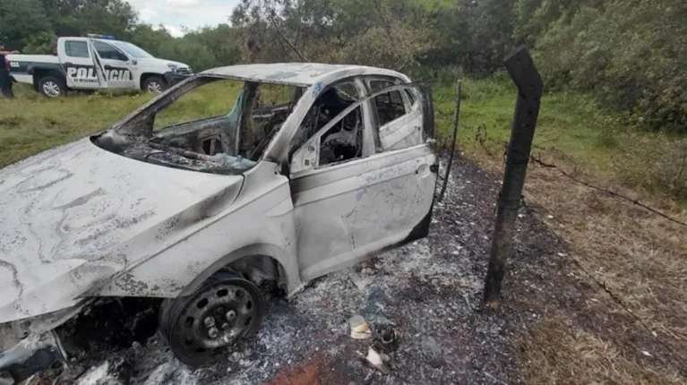cuerpo calcinado Posadas Hallaron dentro auto investigan posible homicidio
