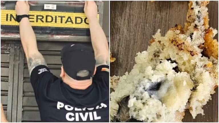 rata en torta Brasil Escándalo hallaron horneada dentro