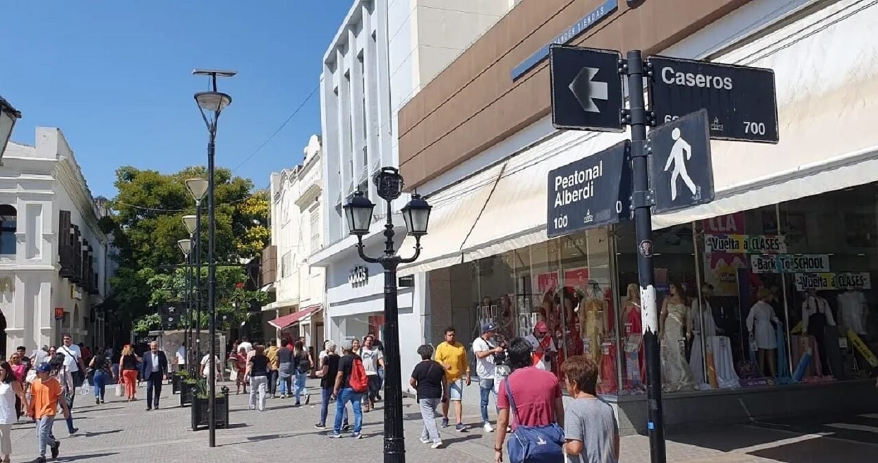 comercios Salta Crisis centro bajan persianas asfixiante presión