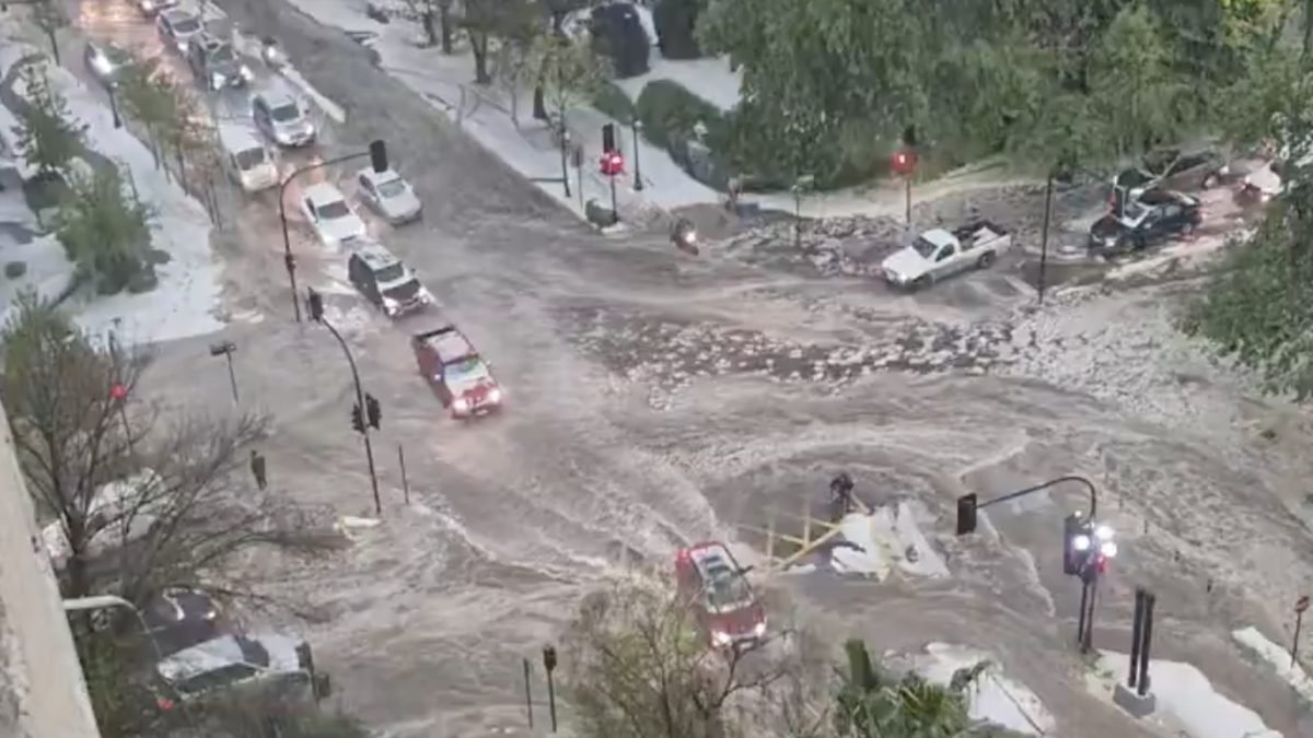 temporal en Chile Alerta roja Santiago evacuaciones caos desborde