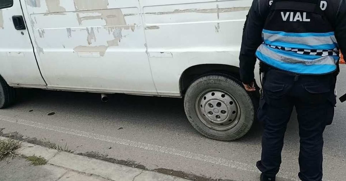 furgón con pedido de secuestro