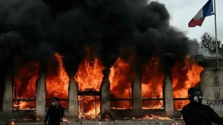 protestas en Francia Caos furia más 400 detenidos masivas costo