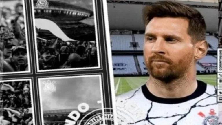 Escándalo en Brasil: hackearon la página oficial de Corinthians y anunciaron la falsa llegada de Lionel Messi