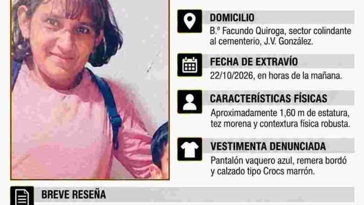 #JVG Dos detenidos tras la desaparición de Isabel Verónica Galbán