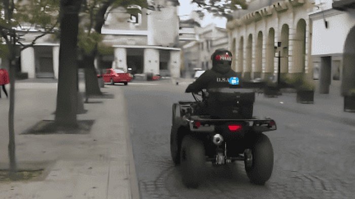 La Policía de Salta comenzó a patrullar con cuatriciclos por el microcentro