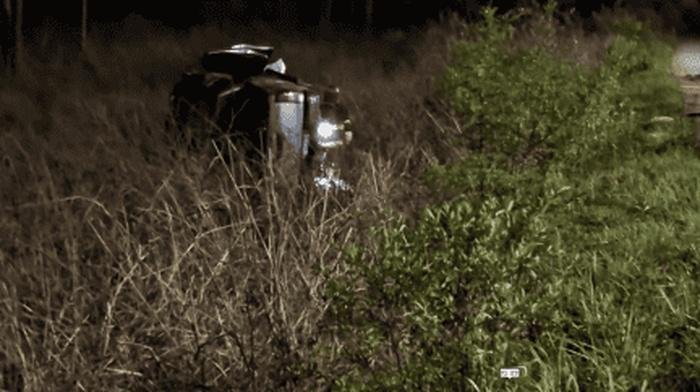siniestro vial Brutal vuelco Rosario Lerma conductor manejaba