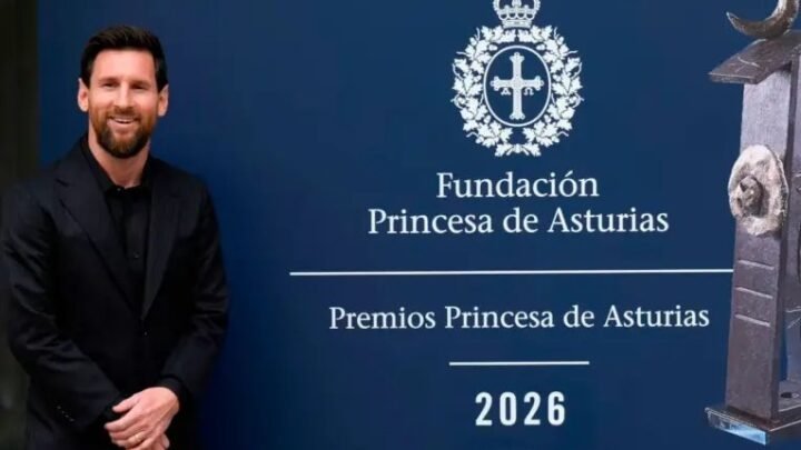Lionel Messi llegó a España para recibir el Premio Princesa y recordó a su padre: “Estaba muy ilusionado”