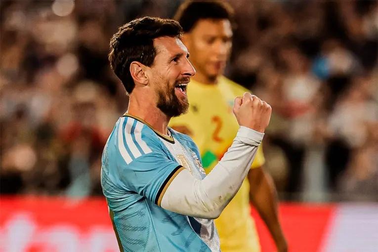 Messi se despidió de la Selección Argentina con un gol en la victoria 3 a 0 ante Benín