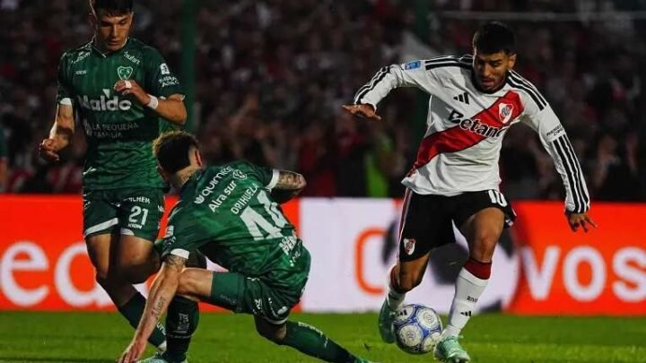River igualó ante Sarmiento en Junín y sigue complicado en la pelea por los Playoffs