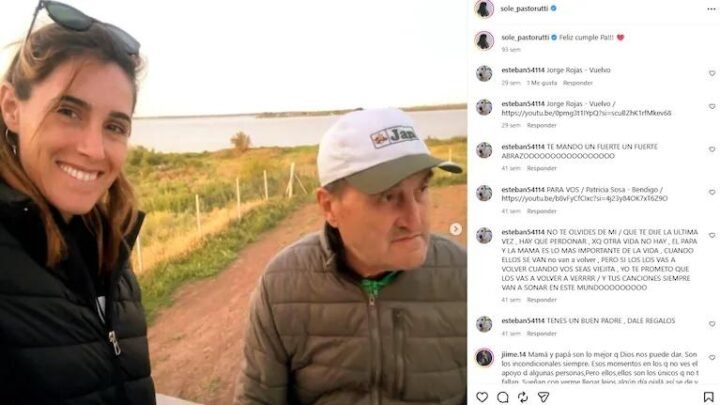 El desgarrador relato de Soledad Pastorutti sobre la salud de su papá: “Ya no sabe quién es”